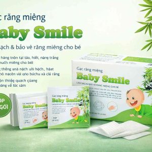 Gạc răng miệng tẩm thuốc Metakids Bobby- làm sạch nướu răng cho trẻ sơ sinh và trẻ nhỏ