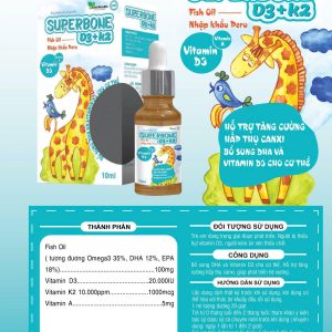 D3 nhỏ giọt Supper Bon D3 K2