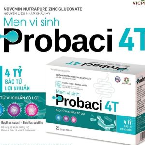Men ống vi sinh Probaci 4T-Hộp 20 ống x 10ml