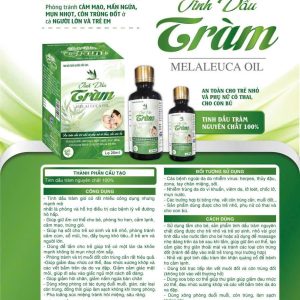 Tinh dầu tràm Melaleuca Oil-chai 20ml