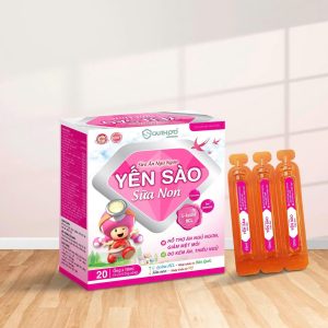 Siro Ăn ngủ ngon Yến sào sữa non MP-Hộp 20 ống x10ml