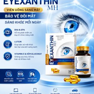 Viên sáng mắt EYEXATHIN Hộp 1 Lọ 30 viên