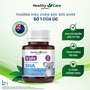 (Nhập khẩu Australia) DHA Kids chai 60 viên-Vị thơm không tanh