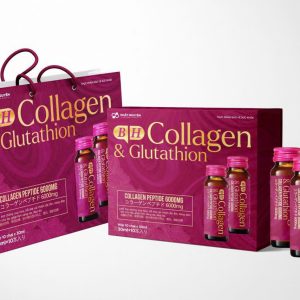 Nước Collagen & Glutathione cao cấp-Xách 10 chai