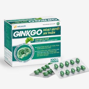 Hoạt huyết An Thần GINKGO-Hộp 10 vỉ x 10 viên cao cấp