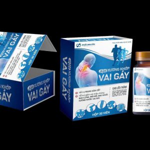 Viên Xương Khớp Vai Gáy cao cấp- Hộp cứng x 1 Lọ 30 viên