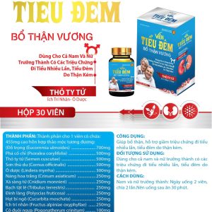 Viên Tiểu Đêm Hộp cứng x Lọ 30 viên