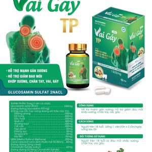 Vai Gáy TP-Hộp Cứng x 1 Lọ 60 viên