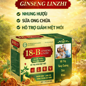 18B Hộp 10 vỉ x 10 viên-Hỗ trợ bồi bổ tăng cường sức khoẻ