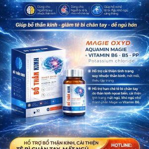 Bổ thần kinh Fulsutamin Hộp cứng- Lọ 30 viên uống bổ thần kinh
