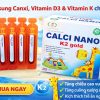 Canxi nano K2 Gold Hộp 20 Ống x 10ml bổ sung calci cho xương răng chắc khỏe2