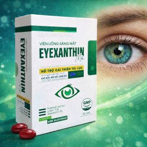 Hộp cứng Lọ 50v Viên uống sáng mắt Eyexathin cao cấp