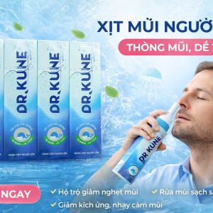 Xịt mũi muối Người Lớn Dr-Kune