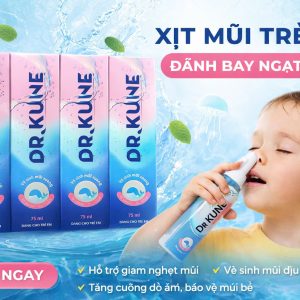 Xịt mũi muối Trẻ em Dr-Kune