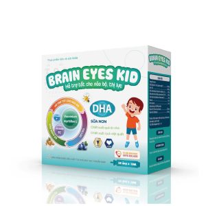 Bổ Mắt bổ não Ống trẻ em Brain Eye Kid-20 ống x 10ml dung dịch uống vị thơm ngon