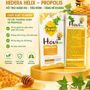 Siro Ho Hovituss cao lá thường xuân- chai 110ml hỗ trợ bổ phế giảm ho giảm đờm