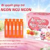 Siro Ăn ngon ngủ ngon ống-Hộp 20 Ống x 10ml vị thơm ngon