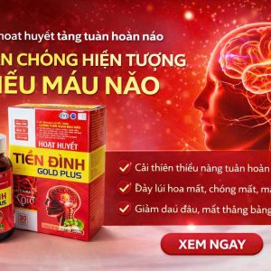 Hoạt huyết tiền đình Lọ Gold Plus-Chai 30 viên