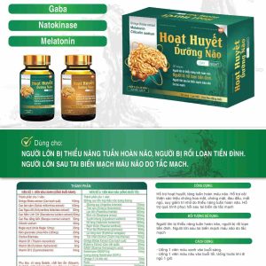 Não 2 Lọ ngày & Đêm Hoạt huyết dưỡng não Hộp cứng 2 Lọ x 30 viên cao cấp