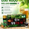(Nhập khẩu) Nước Giải rượu bổ gan Hàn Quốc Wellbio-Hovenia Đông trùng BIOK Hàn Quốc-Xách 10 chai