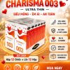 Bao Cao Su 0,03 trơn Siêu mỏng Charisma DK đỏ-hộp 12 chiếc