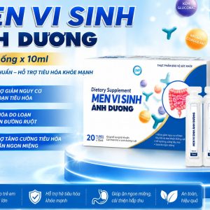 Men vi sinh ống-Hộp 20 Ống x 10ml dùng đc cho trẻ từ 06 tháng