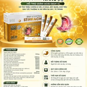 Gel dạ dày Stomach Bình vị vương-Hộp 20 gói x 10ml